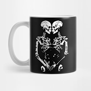 skeletons love Mug